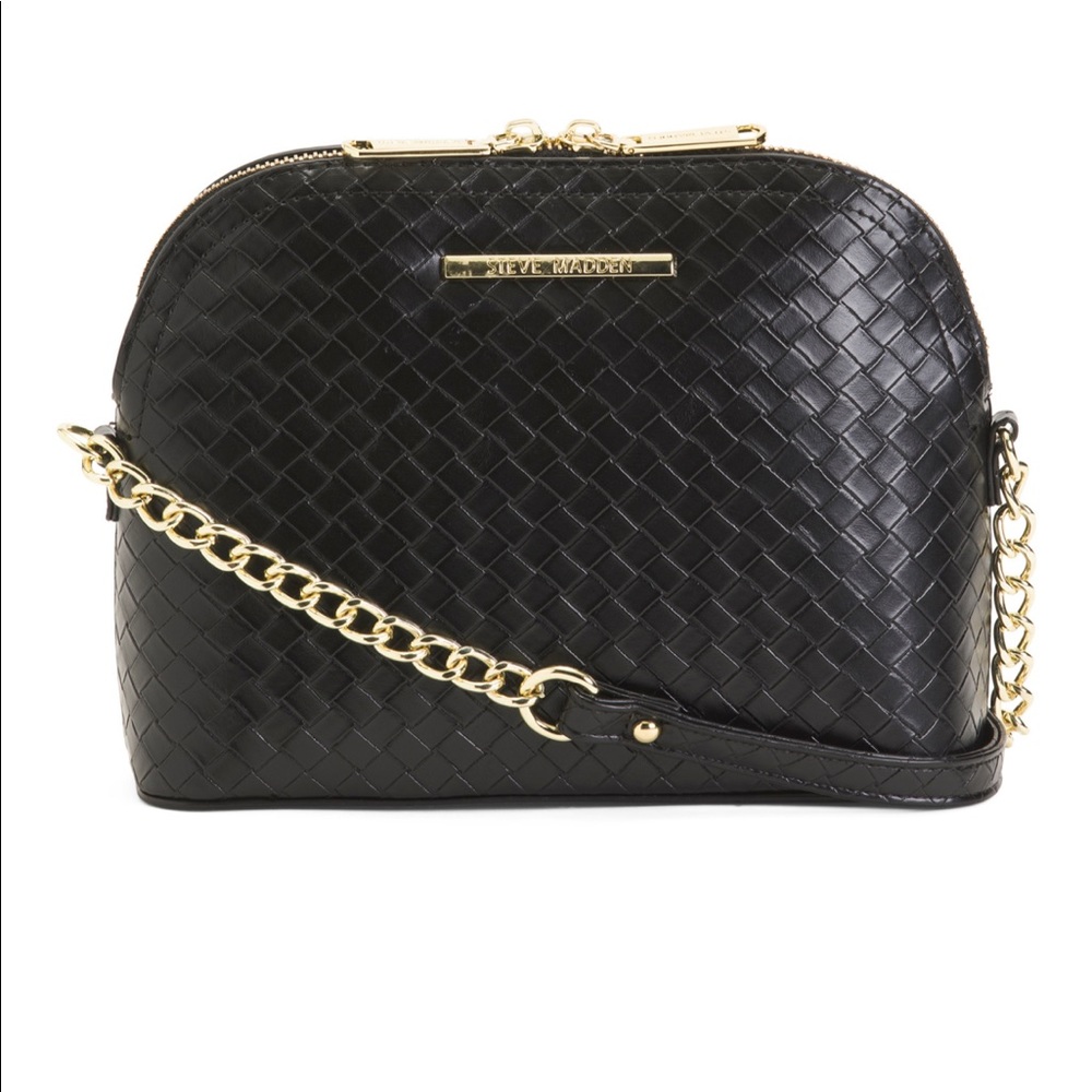 Steve Madden Maggie Woven Crossbody Bag